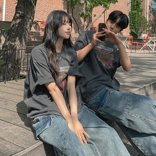 printed couples Shirt