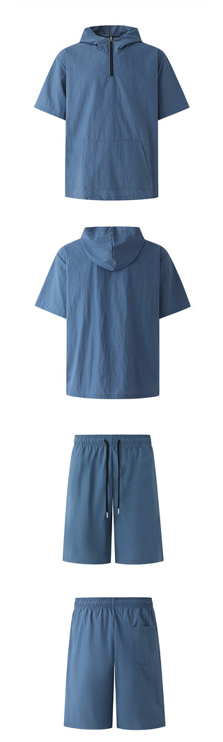 hooded sports set