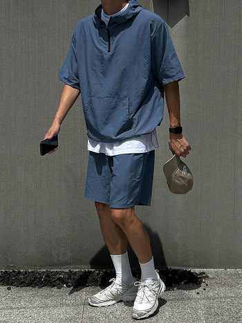 hooded sports set