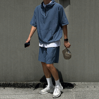 hooded sports set