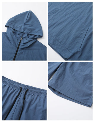 hooded sports set