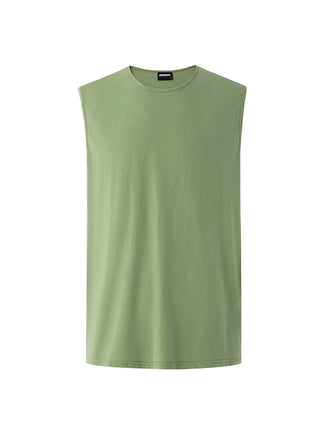 solid sleeveless vest