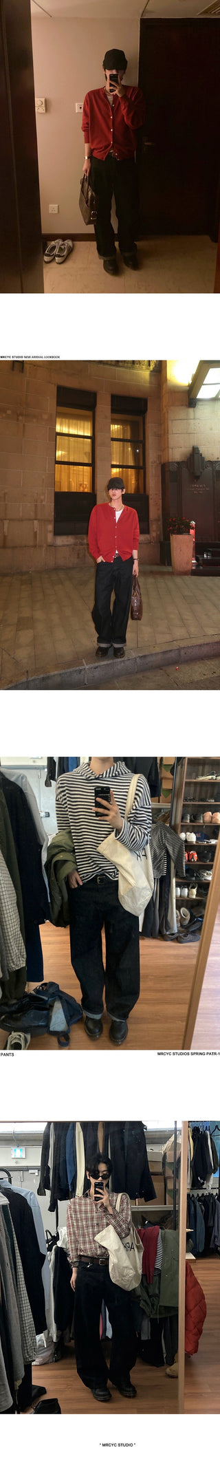 retro wide jeans