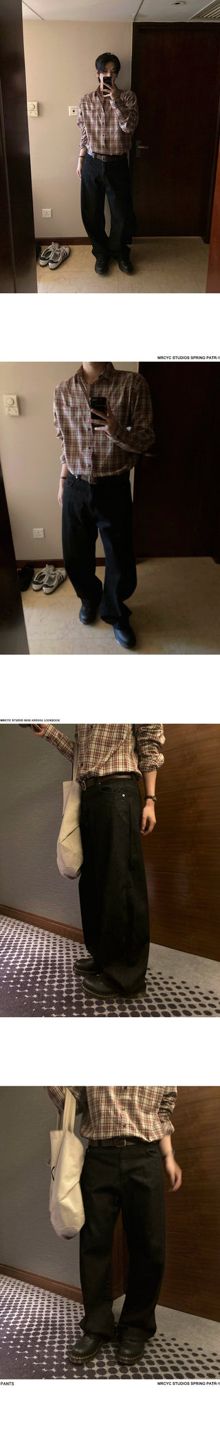 retro wide jeans