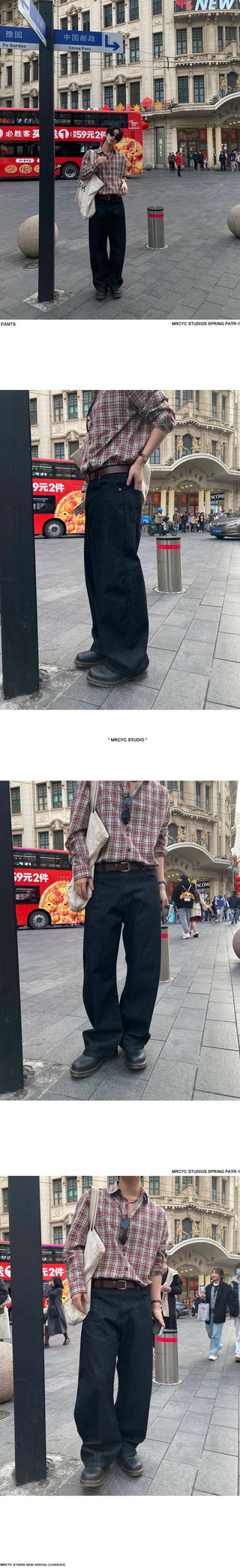 retro wide jeans