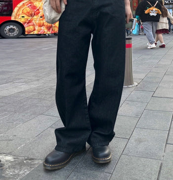 retro wide jeans
