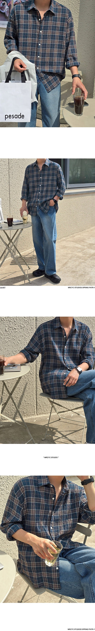 Japanese plaid shirt