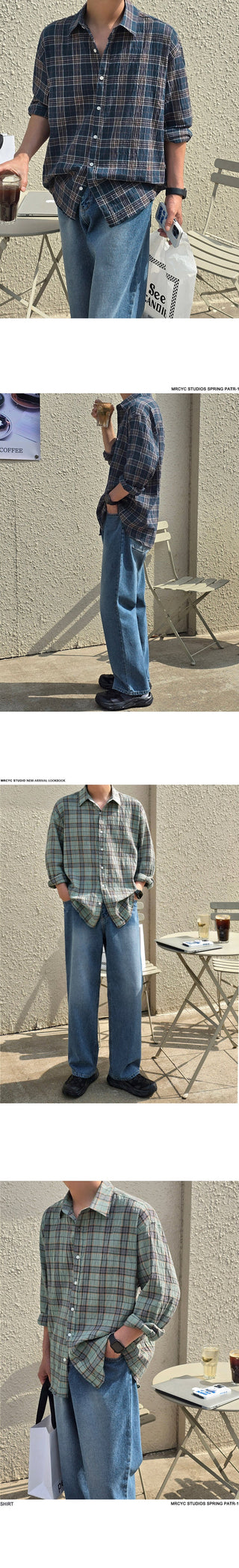 Japanese plaid shirt