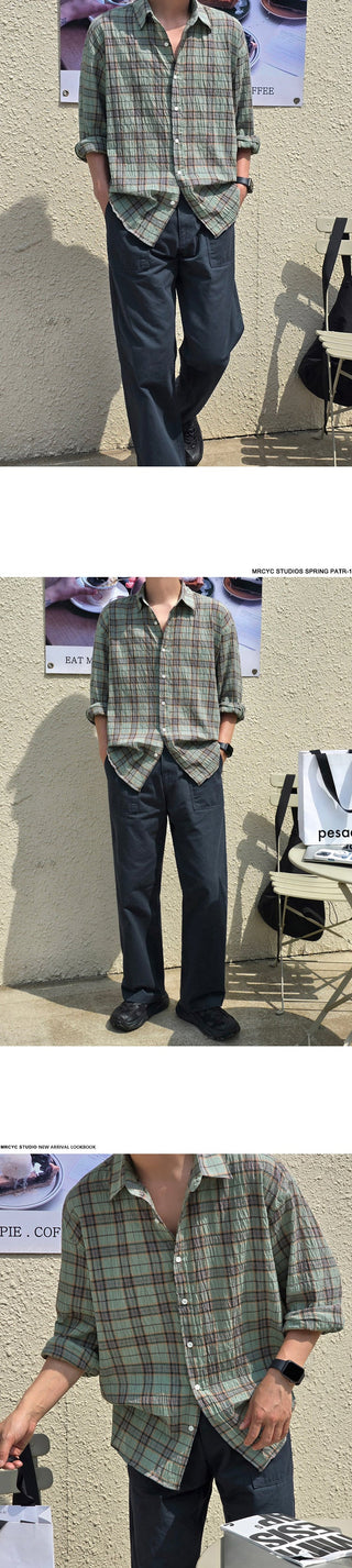 Japanese plaid shirt