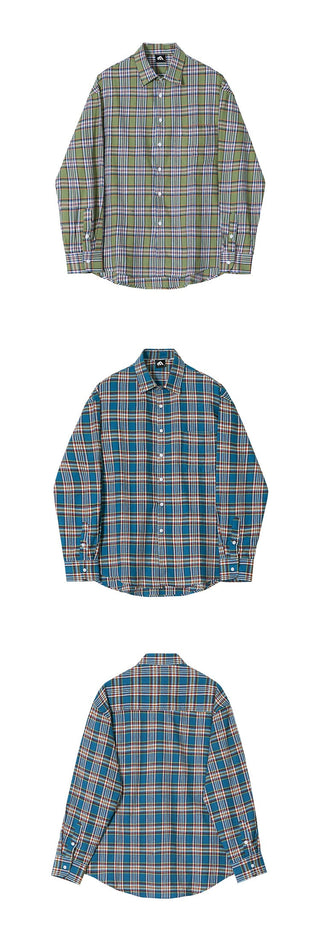 plaid overshirt