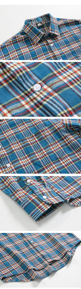 plaid overshirt