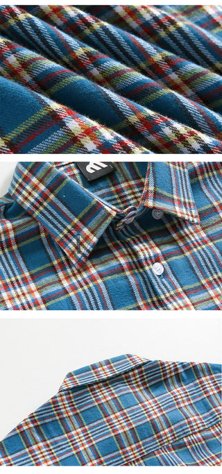 plaid overshirt