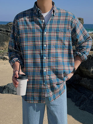 plaid overshirt