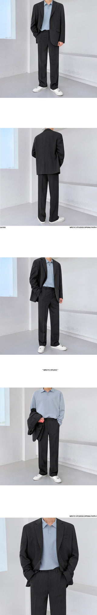 loose suit jacket
