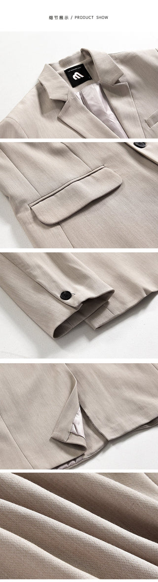 loose suit jacket