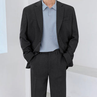 loose suit jacket