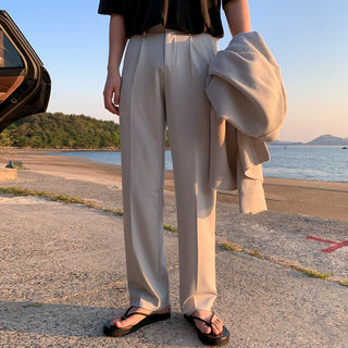 drape suit pants