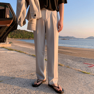 drape suit pants