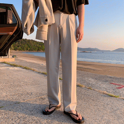 drape suit pants