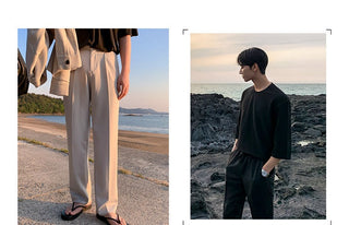 drape suit pants