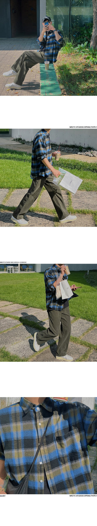 plaid shirt