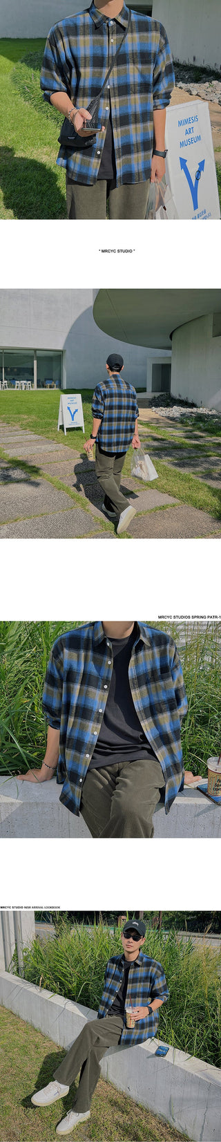 plaid shirt