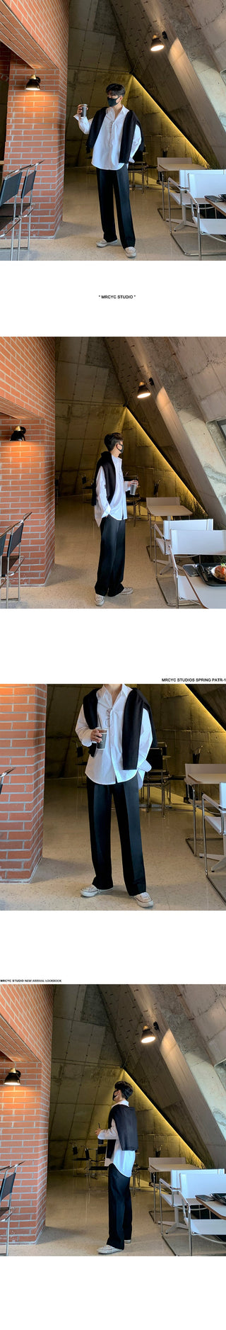 drape suit pants