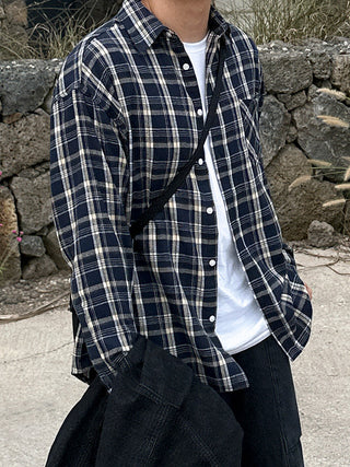 plaid shirt