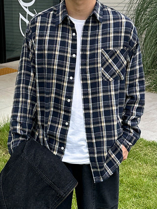 plaid shirt