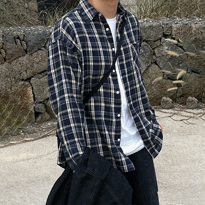 plaid shirt