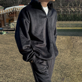 half zip sweater