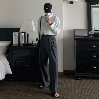 wide-leg pants