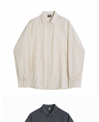 washed denim coat