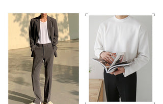 loose suit coat