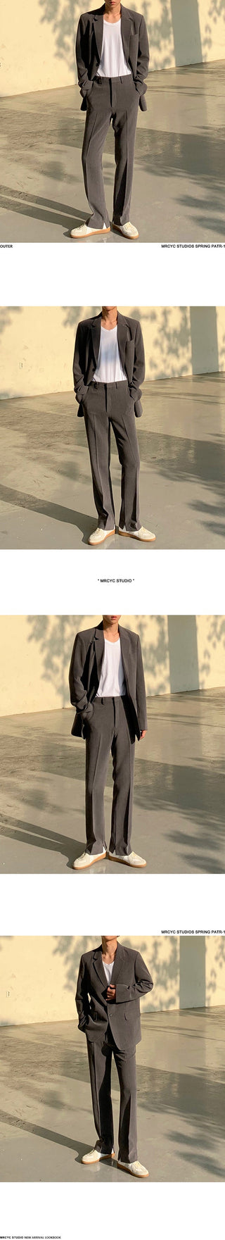 loose suit coat