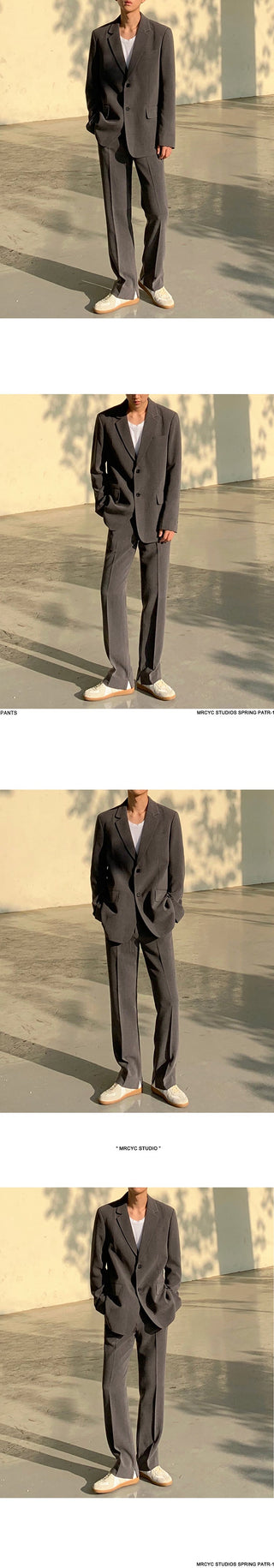 loose suit coat