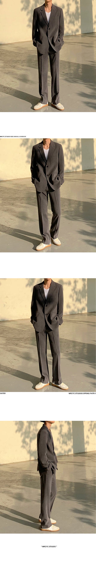 loose suit coat