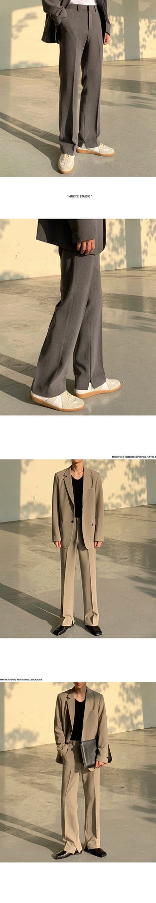 loose suit coat