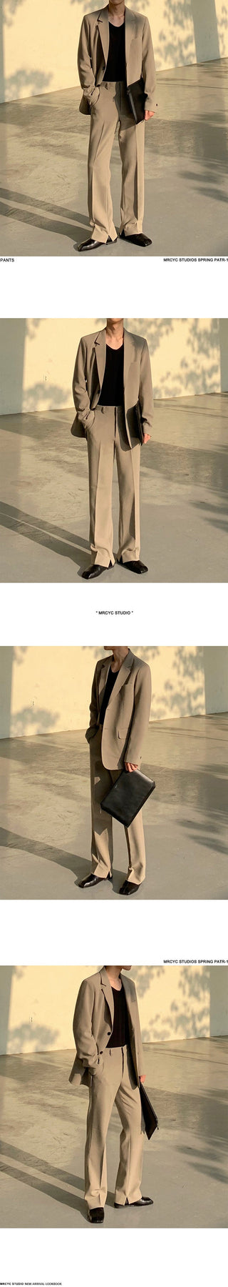 loose suit coat