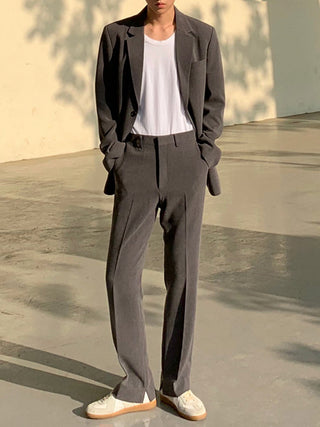 loose suit coat