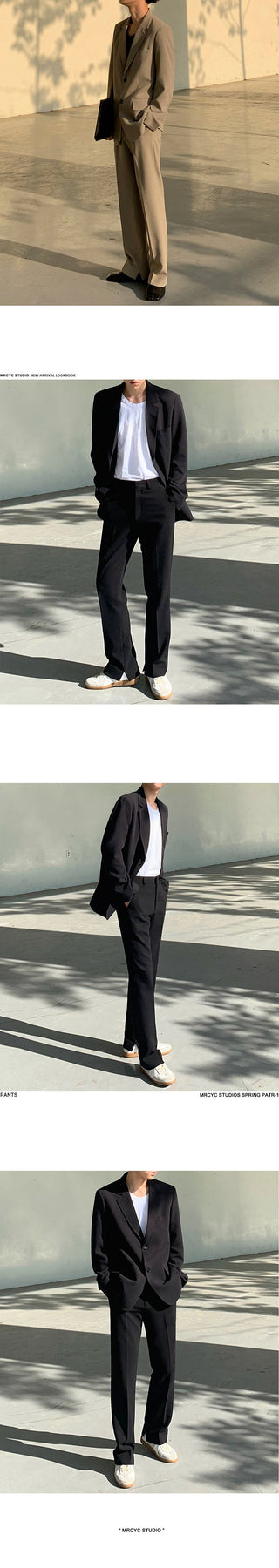 loose suit coat