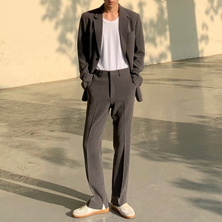 loose suit coat