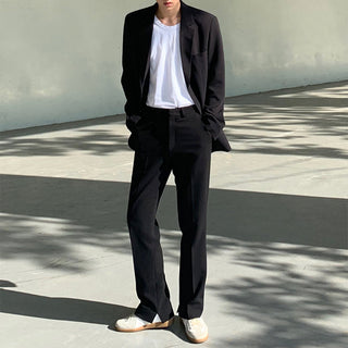 loose suit coat