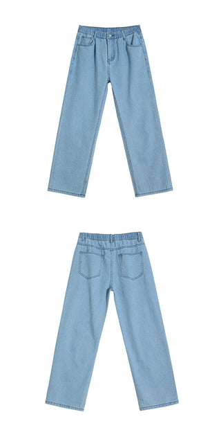 straight jeans