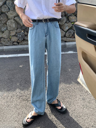 straight jeans