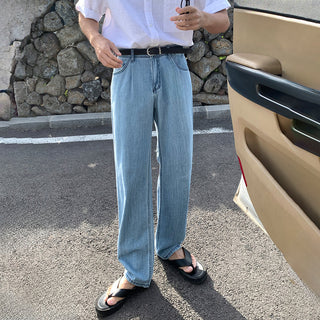 straight jeans