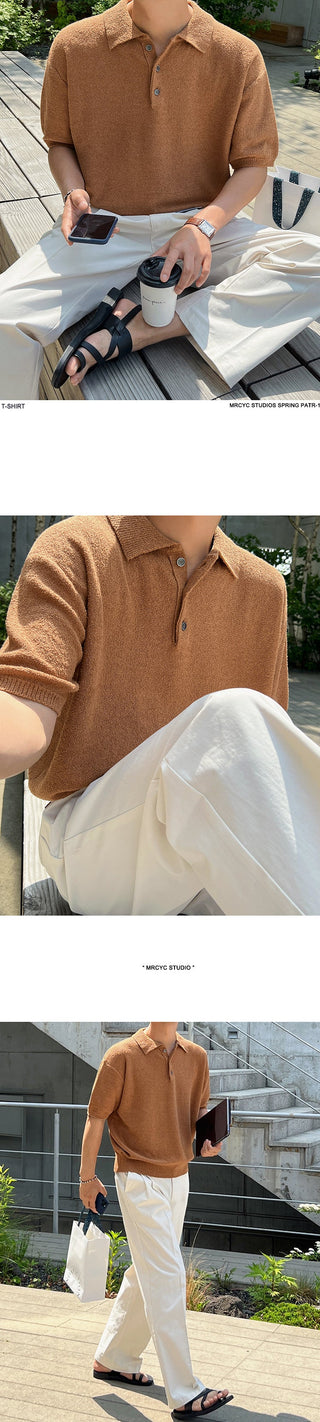 knit polo