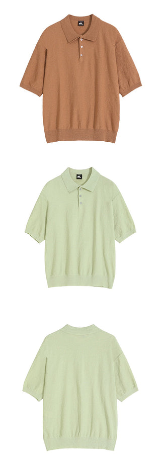 knit polo