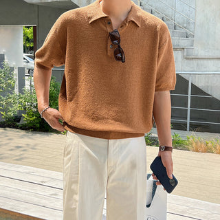 knit polo