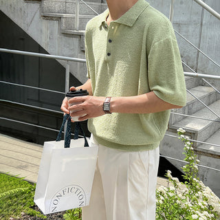 knit polo